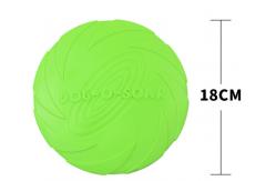 China Pet Frisbee Toy Interactive Training Toys Soft Rubber Dog Toys supplier