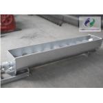 Stainless Steel Movable Feed Screw Conveyor High Temperature Resistance for sale