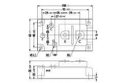 China IGBT Power Module 1MBI400NA-120 IGBT MODULE(N series)  FUJITSU IGBT Power Module supplier