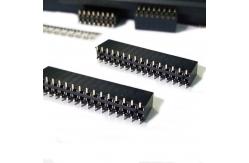 China PA6T Single Dual Row 16 Pin Female Header Connector 2.54mm Pitch supplier