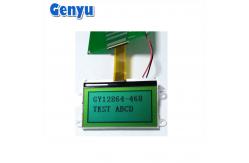 China 2.9 Inch LCD Screen 128 * 64 LCD Display STN Transflective Green Backlight supplier