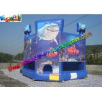 OEM Outside Small Inflatable Commercial Bouncy Castles With PVC tarpaulin for sale