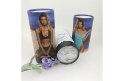 China Bikini / T - Shirt Cardboard Tube Packaging Matt Lamination With Inside And Outside supplier