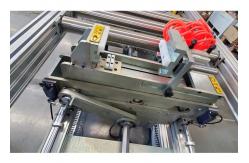 China Precision Semi Automatic Busbar Assembly Line For Busbar Reversal supplier