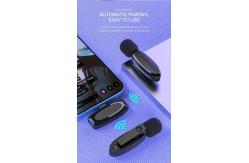 China 2.4Ghz Mini Microphone No App Needed Lavalier Wireless Microphone For Iphone supplier