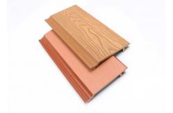 China Outdoor Fluted WPC Wall Panel Exterior Cladding Plastic Composite Wall Board supplier