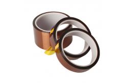 China Custom Kapton Polyimide Film Silicone Adhesive Tape 0.03mm Thickness supplier