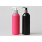 380ml Aluminum Cosmetic Bottles , Aluminum Shampoo Bottles With Lotion Pump for sale