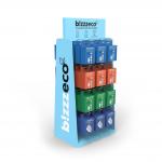 Double Sided Display Stand PVC Pegboard Shop Product Display Stand for sale