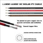 Roll Packaging Solar Direct Current Cable With Copper Conductor for sale