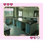 Steel  Drawer Chemistry Lab Bench Laboratory Furniture with Phenolic Worktop 150cm X 75cm X 90cm for sale
