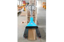 China Mechanical Manual Hydraulic Pallet Lifter , Manual Pump Truck forklift with scale 2500kg supplier