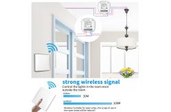 China Waterproof Tuya Smart Switch Push Button Panel WiFi Wireless Remote Control supplier