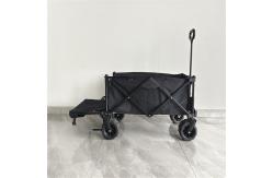 China Utility Outdoor Camping Customized Folding Wagon Cart In Four Directions supplier