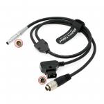 CAM 7 Pin To Hirose 8 Pin + D-Tap Cable For ARRI RIA-1/Cforce RF Motor For Sony F5/F55/Venice Remote for sale