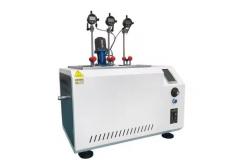China Six Racks Plastic HDT Vicat Tester Softening Point Deformmation Test Machine supplier
