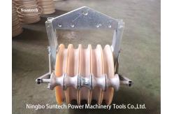 China 60kn Conductor Stringing Blocks Transmission Line Grounding Roller supplier