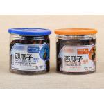 650 Ml Visible Plastic Easy Open Can Round Tube Packaging For Seeds / Dry Fruits for sale