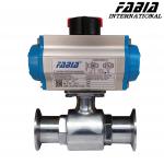 1 1 2 3 Inch 1 2 Inch Pneumatic High Pressure Clamp Ball Valve for sale