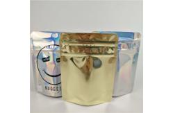 China FDA MOPP VMPET Smell Proof Smoking Bags For Tobacco Weed supplier