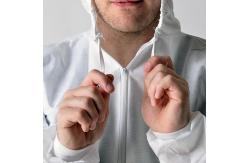 China Customize Size Disposable Protective Coverall Non Woven Material With Ce Approved supplier