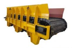 China Conveying Hoisting Machine Apron Feeder With High Wear Resistant Lining Plate supplier