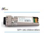 10G 1550nm 80km SMF Ethernet Sfp Transceiver LE2MXSC80FF0 for sale