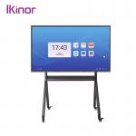 Multi Touch Digital Interactive Whiteboard Stand lcd smart board 86 Inch 4K 20 Point for sale