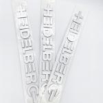 Gray Heidelberg Symbol Letter Label SM52 SM74 SM102 Labels Letters Offset Press Parts for sale