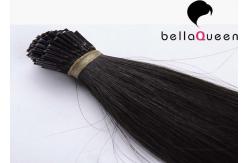 China 6A Grade U - Tip Hair Extensions Natural Black Silky Straight With Full Cuticle supplier