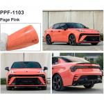 Page Pink Aliphatic TPU Color Paint Protection Film 60inch x53ft PPF Color Wrap Film for sale