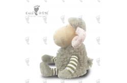 China 30 X 20cm Grey  Goat Dog Toy Child Friendly Dog Chew Toys supplier