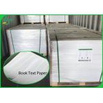 Uncoated Rolling 20LB 22LB 50LB Book Text White Offset Print Paper 90CM 100CM for sale