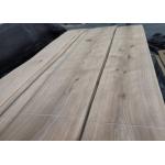 Natural Sliced Knotty American White Oak Veneer Sheets For Decoration for sale