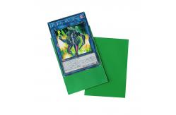 China Polypropylene Solid Mini Green Card Sleeves 62x89mm CPP Material supplier