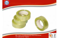 China Good Adhesion Clear Sellotape ,  Office Stationery Ruban BOPP Adhesive Tape supplier