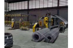 China 100x120mm Hexagonal Wire Netting Machine / Galvanized Gabion Making Machine supplier