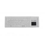 Rugged Touchpad Silicone Industrial Desktop Keyboard For Hygienic for sale