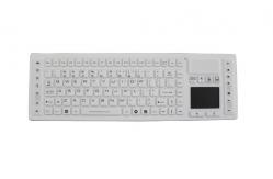 China Rugged Touchpad Silicone Industrial Desktop Keyboard For Hygienic supplier