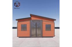 China Modern Prefab Folding Container House Modular Portable Expandable Homes supplier
