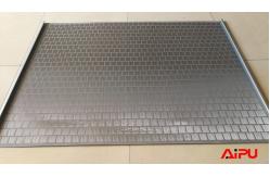 China SS 100 Mesh 120 Mesh Hook Strip Shale Shaker Screen supplier