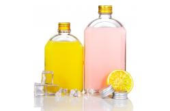 China Square Flat Transparent Liquor Glass  Bottle For Drinking supplier
