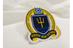 China 100 Material Shinny Silicone 3D Rubber Patches Heat Seal Labels For Clothing supplier