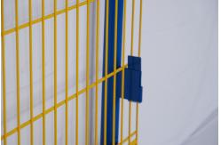 China Construction Building Edge Guard Barrier System Powder Coated 1.2m Height supplier