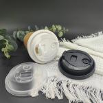 Disposable plastic PP lid for coffee cup lid non spill beverag lid for sale