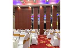 China Sound Proof Partitions Folding Moving Partition With Aluminum Frame supplier