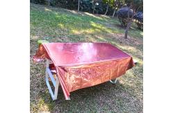 China Rectangle Disposable Spandex Printed Tablecloth supplier