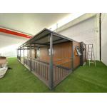 Q235B Galvanized Steel Frame ModuExpand Mobile Container Home