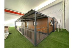 China Q235B Galvanized Steel Frame ModuExpand Mobile Container Home supplier