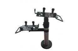 China Adjustable Black Smart 2 In 1 Rotatable POS Terminal Stand supplier